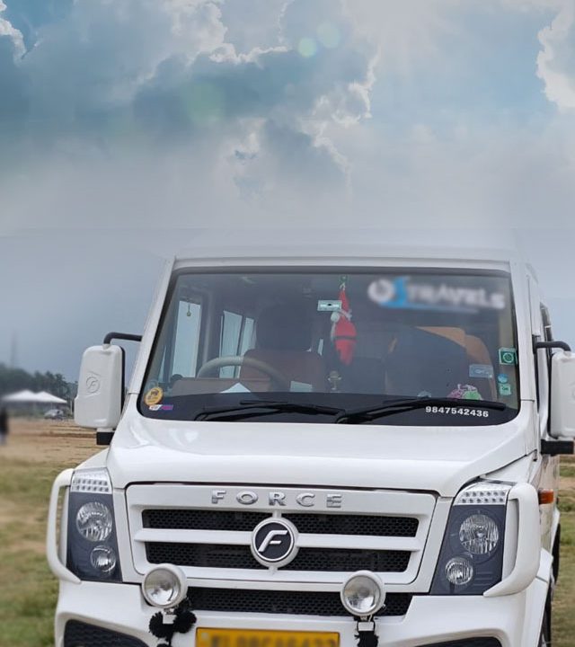 traveller 12seat taxi tarrif in thrissur