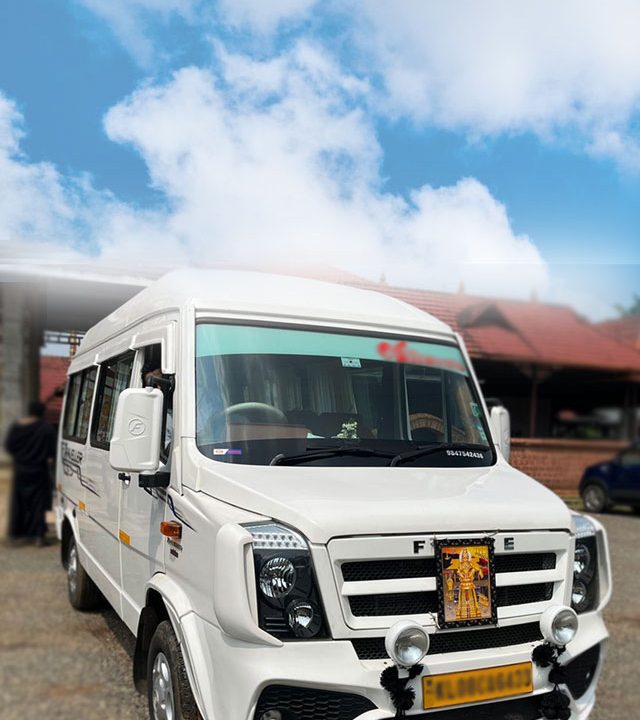 traveller 17seat taxi tarrif in thrissur